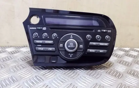 Honda Insight Radio/CD/DVD/GPS head unit 39100TM8G01 M40836