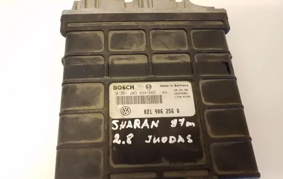 Volkswagen Sharan Engine control unit/module 0261203664665 021906256Q