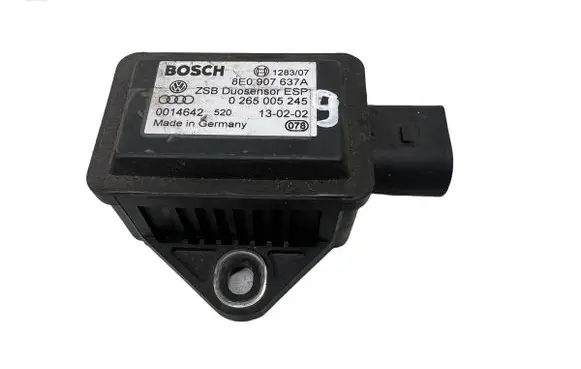 Audi A6 S6 C6 4F ESP acceleration yaw rate sensor 8E0907637A 0014642