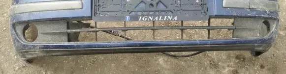 Renault Laguna II Front bumper melynas