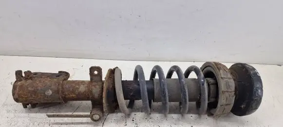 Front shock absorber with coil spring