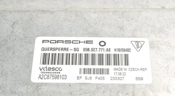 Porsche Macan (95B) Other control units/modules 95B927771AE