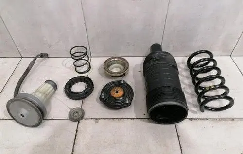 Mercedes-Benz S W222 Rear shock absorber with coil spring A2223206513