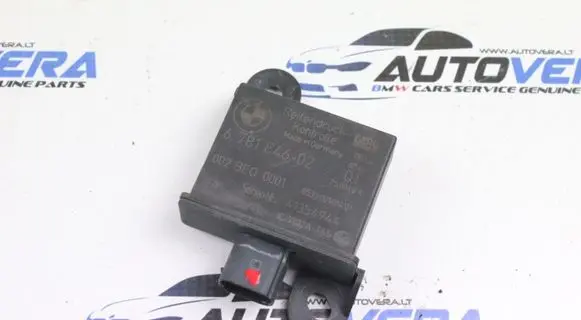 BMW 7 F01 F02 F03 F04 Tire pressure control unit 6781846