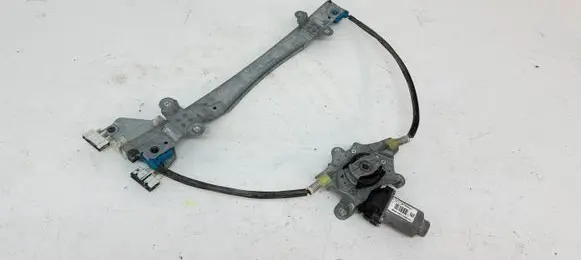 Renault Twingo II Front door window regulator with motor 384741R