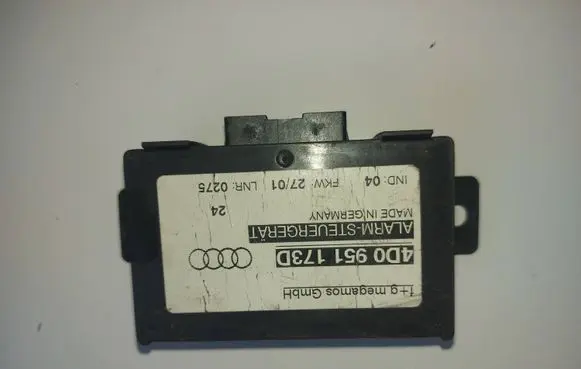 Audi A6 S6 C5 4B Alarm control unit/module 4D0951173D