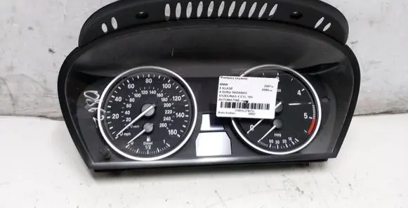 BMW 5 E60 E61 Speedometer (instrument cluster) A2C53257079 110080213939 62119177262