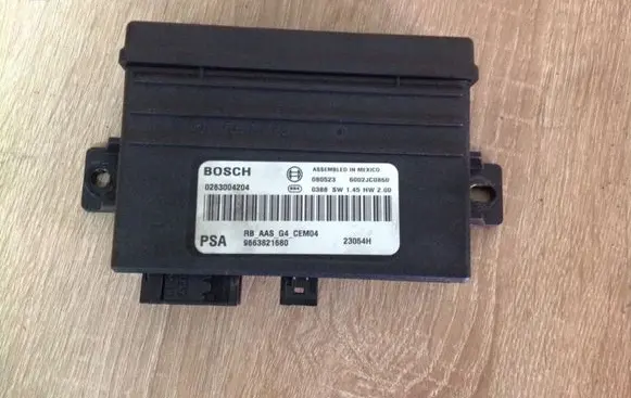 Citroen C4 I Picasso Parking PDC control unit/module 9663821680 0263004204
