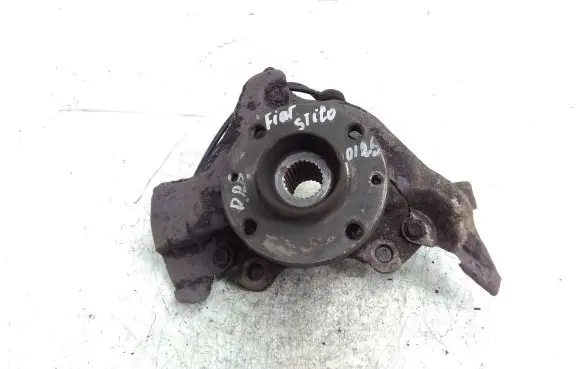 Front wheel hub spindle knuckle