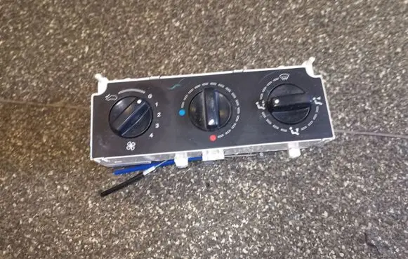 Citroen Berlingo Climate control unit