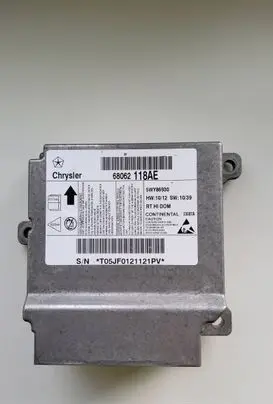 Chrysler Town & Country V Airbag control unit/module 68062118AE 5WY86930 T0EJF011121PV