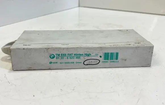BMW 7 E65 E66 Door control unit/module 61356920466 6015005006