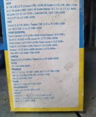 Alfa Romeo 75 Fuel filter ST320 W8453WK830 G3747P5661