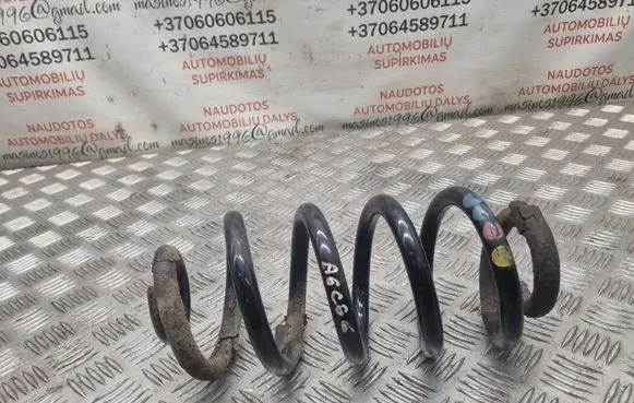 Audi A6 S6 C6 4F Rear coil spring