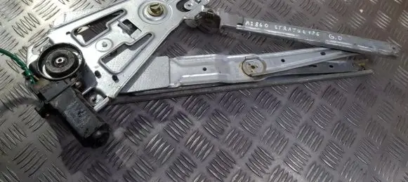 Sliding door window regulator with motor