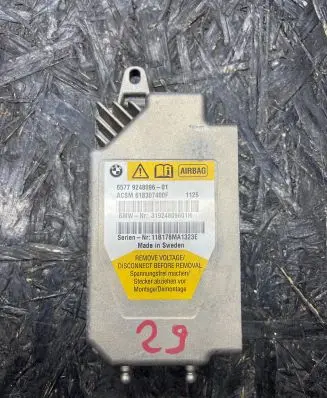 BMW 5 F10 F11 Airbag control unit/module 9248096 618307400F 31924809601H
