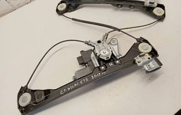 Cadillac CTS Front door window regulator with motor 0130822439