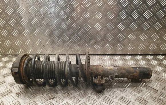 Front shock absorber with coil spring