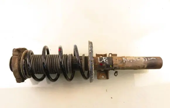Front shock absorber with coil spring