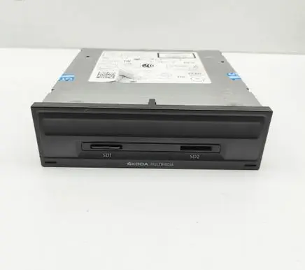 Skoda Octavia Mk3 (5E) GPS navigation control unit/module 5Q0035874C 2015DJ2439