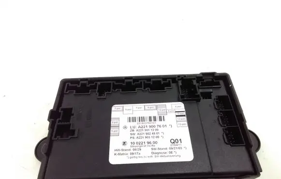 Mercedes-Benz S W221 Door control unit/module A2219007601 A2219011200 A2219024501