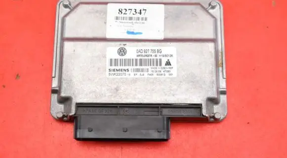 Volkswagen Touareg I Gearbox control unit/module 0AD927755BG