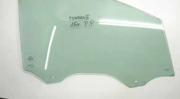 Volkswagen Touran III Front door window glass four-door 5TA090726SPP