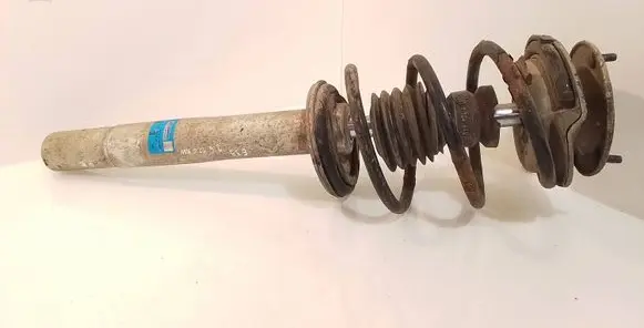 Front shock absorber with coil spring