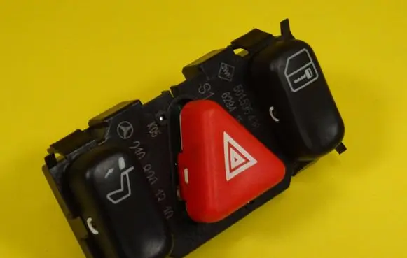 Mercedes-Benz E W210 Hazard light switch 2108201310