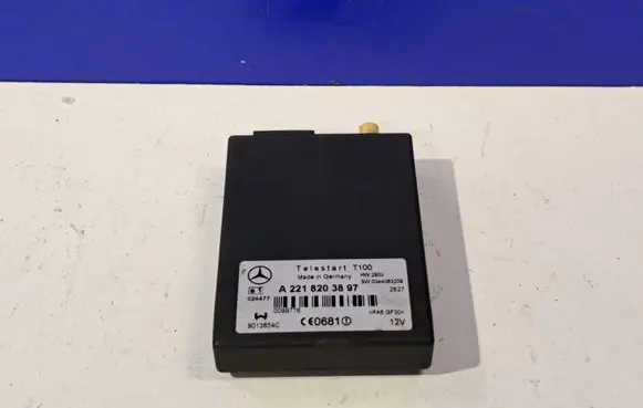 Mercedes-Benz S W221 Auxiliary heating control unit/module A2218203897
