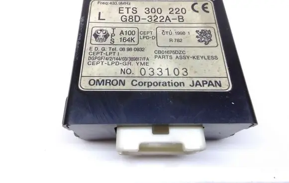 Mazda Premacy Door central lock control unit/module ETS300220 G8D322AB