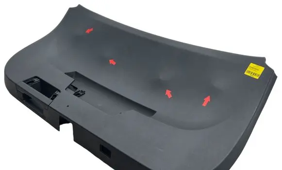 Volkswagen Tayron II Tailgate/trunk upper cover trim 57L867601A