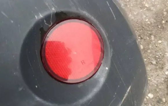Rear tail light reflector