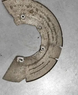 Jaguar XF X250 Rear brake disc plate dust cover C2C35784 C2C26914
