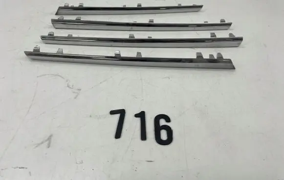 Mercedes-Benz E C207 W207 Number Plate Surrounds Holder Frame 