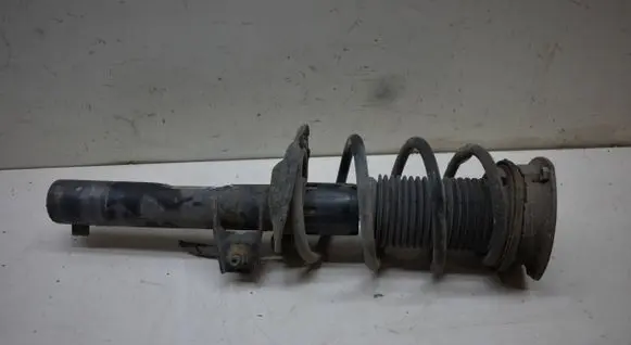 Front shock absorber with coil spring