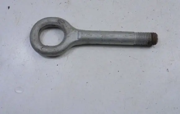 Towing hook eye