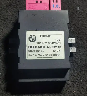 Fuel injection pump control unit/module