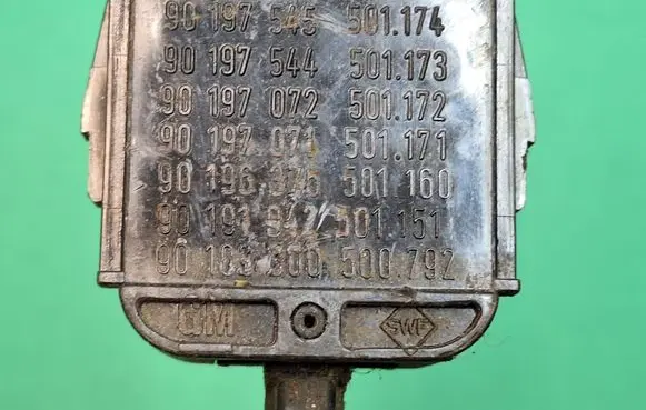 Wiper control stalk