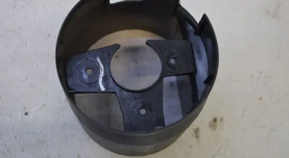 Steering wheel column trim