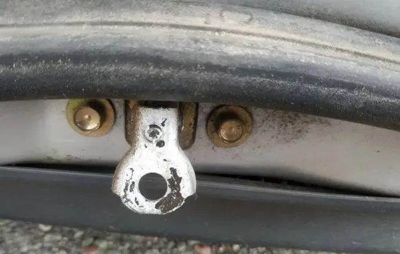 Honda Stream Rear door check strap stopper