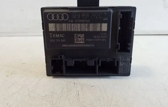 Audi A6 S6 C6 4F Door control unit/module 4F0959792C