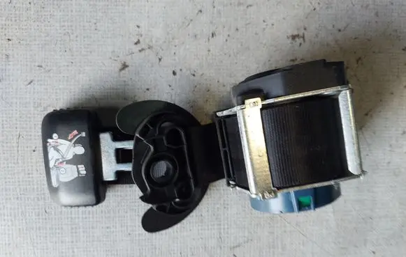 Seat Alhambra (Mk2) Roof seat belt 7N0857812R 1T0857738B
