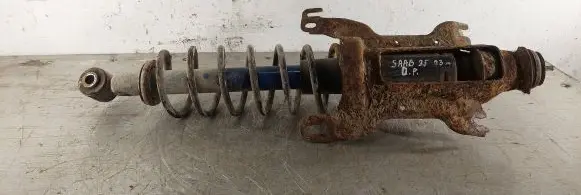 Saab 9-5 Rear shock absorber with coil spring 