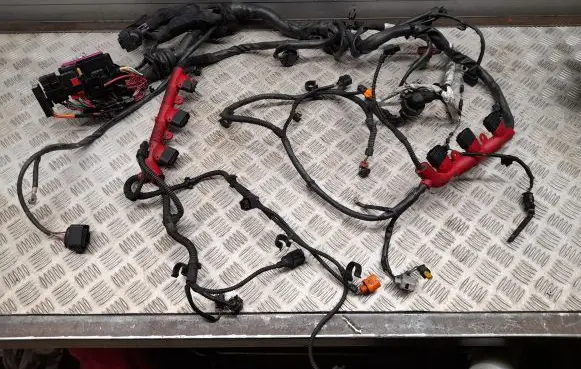 Audi A6 S6 C7 4G Engine installation wiring loom