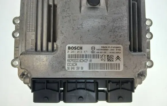 Citroen C4 I Engine control unit/module 9664618080 9653958980 0281013871