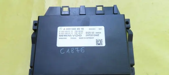 Mercedes-Benz C W204 Gearbox control unit/module A0005454516