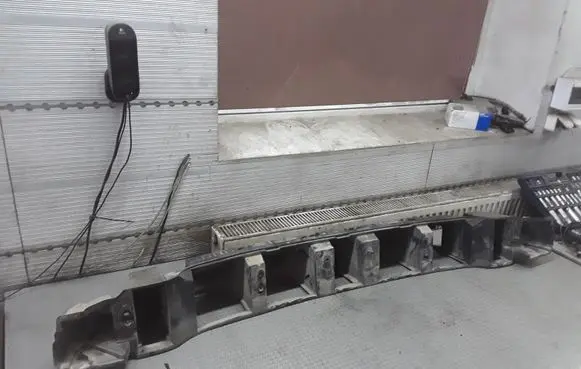 Rear bumper support beam
