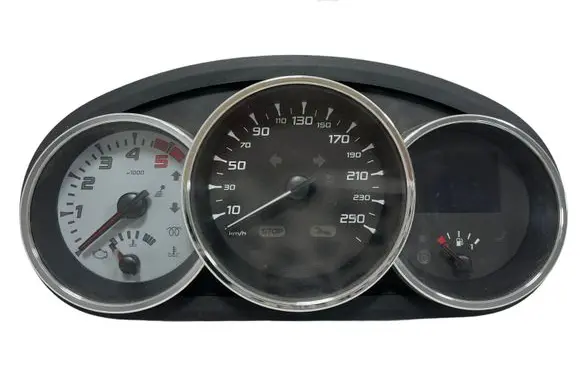 Renault Megane III Speedometer (instrument cluster) 248101343R NS095077887 L3895GT