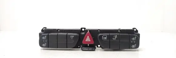 Mercedes-Benz C W203 Hazard light switch 2038208110 10435729001 3306090101